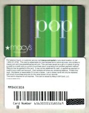 MACY'S Dad / Pop, Stripes 2008 Lenticular Gift Card ( $0 ) V2 picture