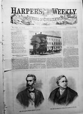 Harper's Weekly May 1, 1869: Shakespeare; Ebenezer D. Bassett; Velocipedes, etc picture