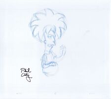 Simpsons Sideshow Bob Original Art Signed by Phil Ortiz w/COA Animation Pencils picture