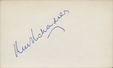 SIR RALPH RICHARDSON In-person Autograph picture