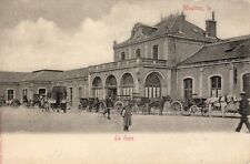 CPA 03 AUVERGNE Allier MOULINS La Gare Attelages 1904 animated picture