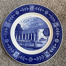 1939 New York World's Fair A&S Shelter Building Copeland England Spode Plate  picture