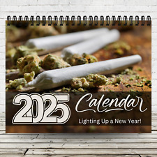 2025 Cannabis Calendar | 12 Month Calendar | Wall Calendar Weed Calendar picture