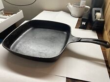 Wagner Ware Sidney -O- Cast Iron Square Skillet #1218 C Vintage Antique Pan Nice picture