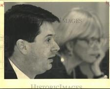 1995 Press Photo David Vitter of Metairie during welfare reform discussion picture