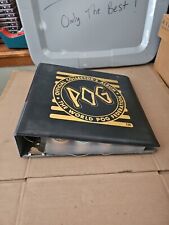 14 Page Binder Full Of Rare Pogs From The 1990s Estate Sale Find See Pics T8#108 picture