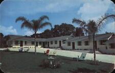 Lakeland,FL White Swan Motor Lodges Polk County Florida David Clark Postcard picture