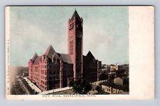 Minneapolis MN-Minnesota, City Hall, Antique, Vintage Postcard picture