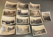 vintage WWI MILITARY (LOT OF 13) MINI POST CARDS postcards B&W PHOTOS EUROPE ww1 picture