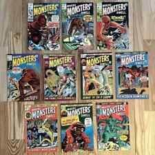 Where Monsters Dwell | Marvel 1970 | 10 Book Lot picture