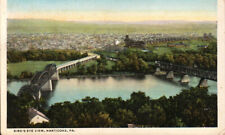 Nanticoke, Pennsylvania, Bird's Eye View, Postcard 4937 picture