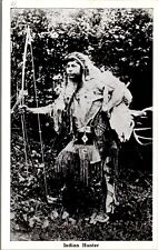 Postcard Indian Hunter~138895 picture