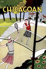 1927 CHICAGO SPORTING WOMEN TENNIS RESORT ART DECO DESIGN STYLE POSTER 319162 picture
