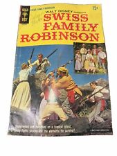 Walt Disney Presents Swiss Family Robinson 1960 Second Printing Gold Key Comics  picture