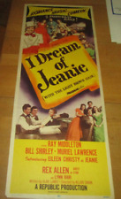 I DREAM OF JEANNIE original 1952 Insert Poster 14x36