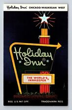 Gurnee IL-Illinois, Holiday Inn, Advertisement, Antique, Vintage Postcard picture