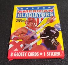 American Gladiators🔥 Trading Card Pack Unopened (1991) -Topps - Classic 90's picture