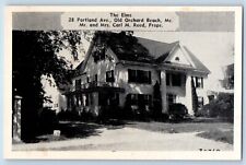 Old Orchard Beach Maine ME Postcard The Elms Building Exterior View 1940 Vintage picture
