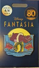 Disney Fantasia 80th Anniversary HYACINTH HIPPO & BEN ALI-GATOR Ltd. Release Pin picture