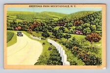 Mountaindale NY-New York, General Greetings, Scenic View, Vintage Postcard picture