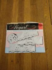 Vintage Vogart Pillow Case Sheets Transfer Pattern Unused Embroidery #652 picture
