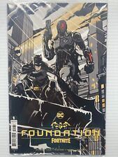 Batman Fortnite Foundation 1 (DC, 2021) NM+ Mustard 1:25 Variant picture
