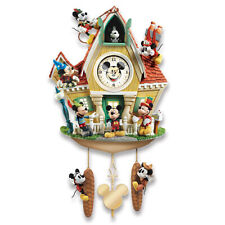 Bradford Exchange Disney Mickey Mouse Through The Years Cuckoo Clock picture