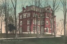 Lewis Hall Building Epworth Iowa IA 1910 Postcard picture
