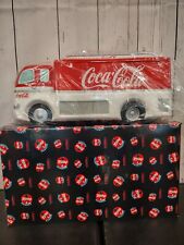 Coca Cola Vintage 1999 Enesco Semi Coke Truck cookie jar & original box 🍪🥤🍪 picture