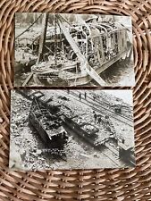 NIMROD MONTANA 1909 RPPC Railroad Mine Explosion Dynamite Disaster McKay Photos picture