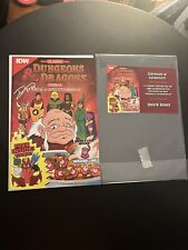 Dungeons and Dragons Comic Signed By David M Booher Certified picture