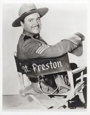 Sergeant Preston of the Yukon 1955 TV western Richard Simmons 8x10 inch photo picture