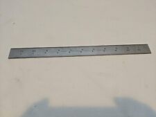 VINTAGE L. S. STARRETT CO. STAINLESS RULER picture