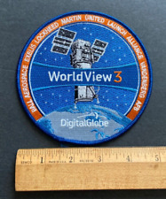 ORIGINAL NASA DigitalGlobe WorldView 3 SATCOM Company Build PATCH picture