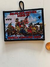 Uh To Yeh Hut Tee Lodge #89 2020  Winter Conclave Patch ABB-261L picture