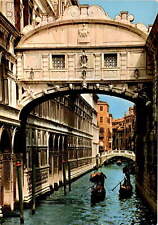 Iconic Bridge of Sighs postcard: historical collectible picture