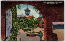 Postcard - Patio and Garden, Patio Royal, New Orleans, Louisiana picture