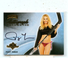 PEGGY TANOUS  2014 BENCHWARMER HOCKEY AUTO AUTOGRAPH BENCH WARMER picture