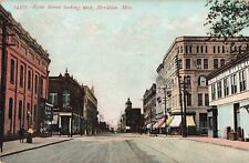 Fifth Street West Meridian Mississippi MS Hardware Store 1907 Postcard picture