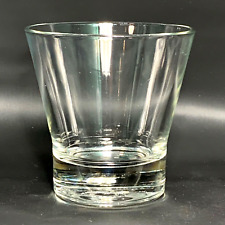 CROWN ROYAL COCKTAIL GLASSES WHISKEY Tapered Rocks Cups Drinks Italy Vintage picture