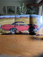 Vtg 1969 Plymouth Road Runner Poster  picture