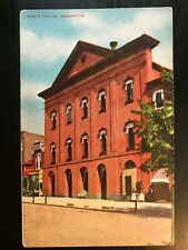 Vintage Postcard 1907-1915 Ford's Theatre Washington District of Columbia picture
