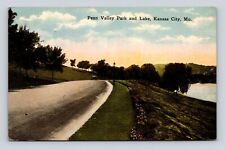 Antique Old Postcard Creve Coeur Lake Path St Louis MO 1909 Cancel Post picture