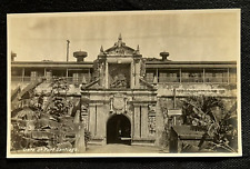 1910'S RPPC Postcard Gate at Fort Santiago Manila Philippines   A8 picture
