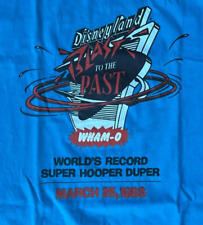 1988 Disneyland XL Whamo Frisbee (Ultra Rare) Tee Shirt  Disc Golf  T-Shirt  New picture