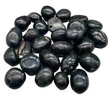Black Agni Manitite 1 lb Tumbled Gemstones ~20mm (Exact Count, Appearances Vary) picture