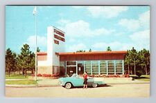 FL-Florida, Florida Information Station, Vintage Car, Vintage Souvenir Postcard picture