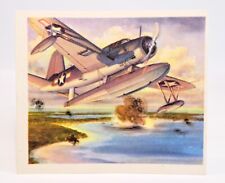 1943 COCA-COLA AMERICAS FIGHTING PLANES ACTION CARD VOUGHT-SIKORSKY 