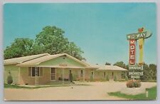 Omaha Arkansas~Midway Motel~Table Rock~Color Television~Great Neon Sign~1950s picture