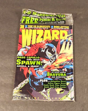 BRAND NEW WIZARD THE COMICS MAGAZINE #39 NOVEMBER 1994 SEALED WITH COMIC CARD picture